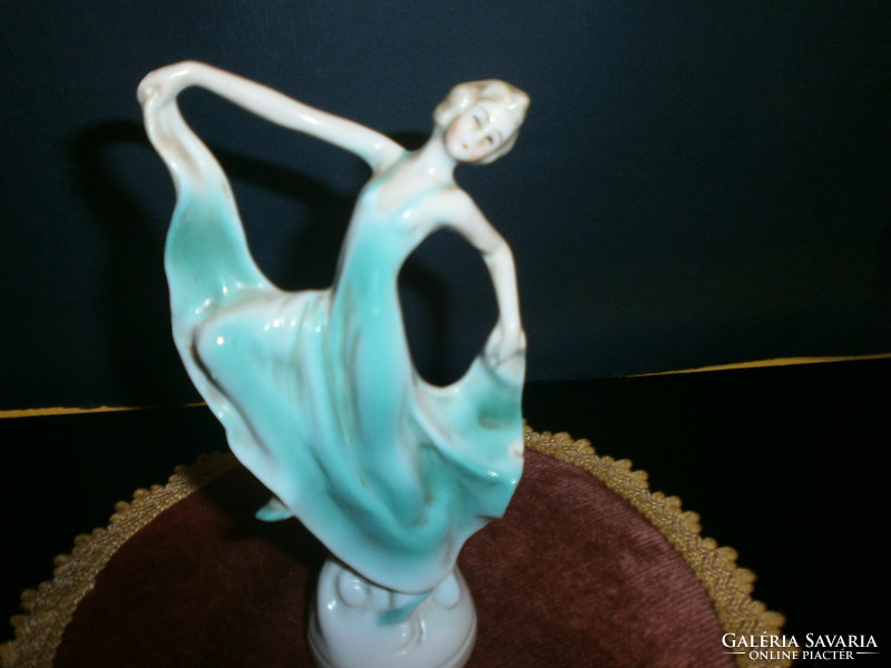 Dancer porcelain figurine
