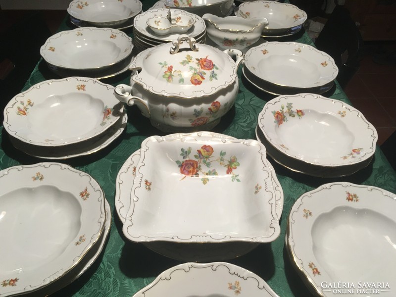 Zsolnay dinner set 43 pcs.