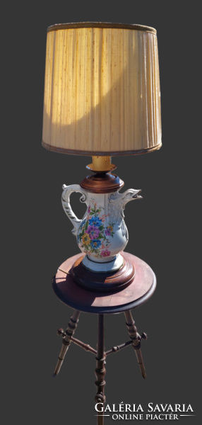 Antique porcelain lamp