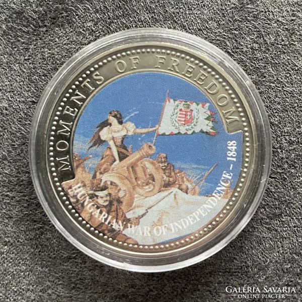2001, Liberia, $10, Moments of Freedom, 1848