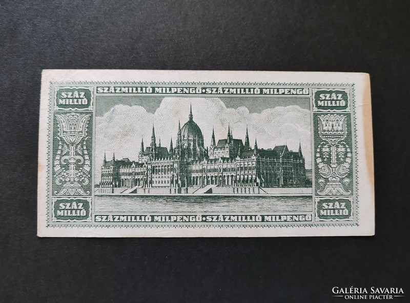One hundred million milpengő 1946, vf