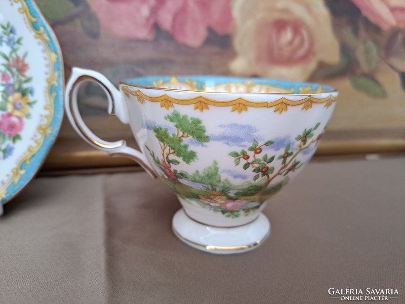 Royal albert chelsea bird porcelain coffee cup