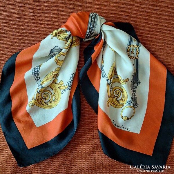 Italian silk fashion scarf