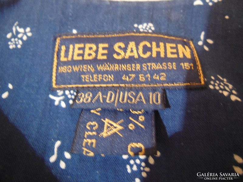 Dress - from a Vienna salon - liebe sachen - linen - extremely thick material - exclusive - Austrian