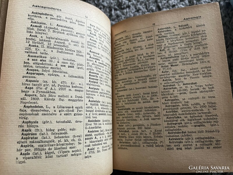 1913, Omniscient Little Lexicon, Zoltán Ferenczi