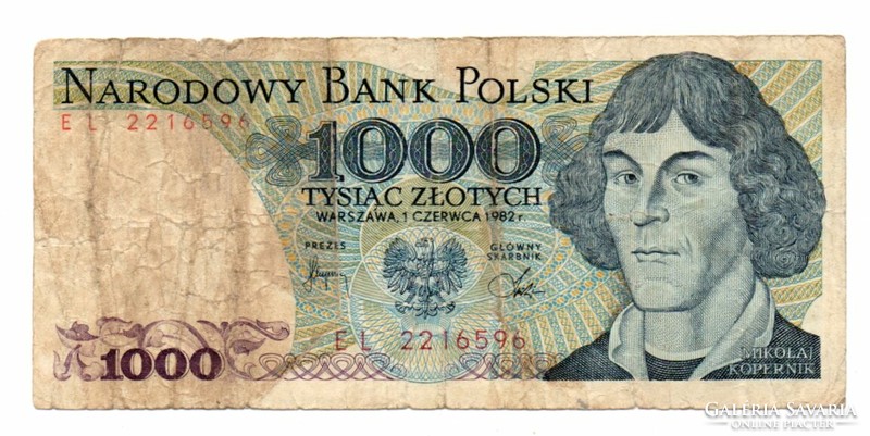 1.000       Złoty     1982   Lengyelország
