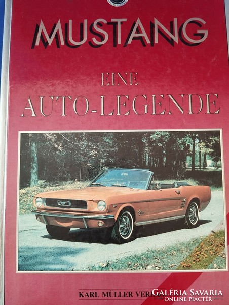 Mustang autós könyv ( Karl Müller Verlag)