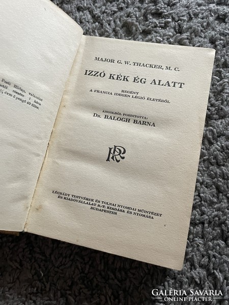 1930, Ragyogó Regénytár, Tolnai Világlapja kiadványa, 8 db könyv