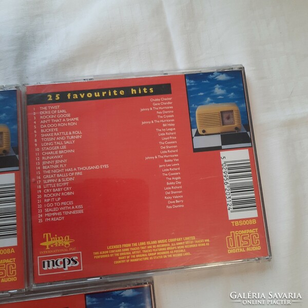 Rock n'Roll 25 favourite hits 1-2-3    3 darab CD