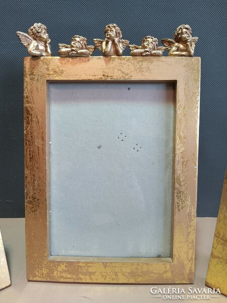 Art Nouveau-style angelic picture frame 3 pcs. Negotiable.