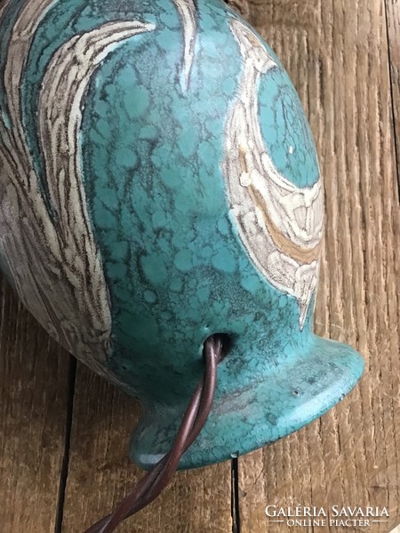 Old Gorka livia ceramic lamp, unmarked