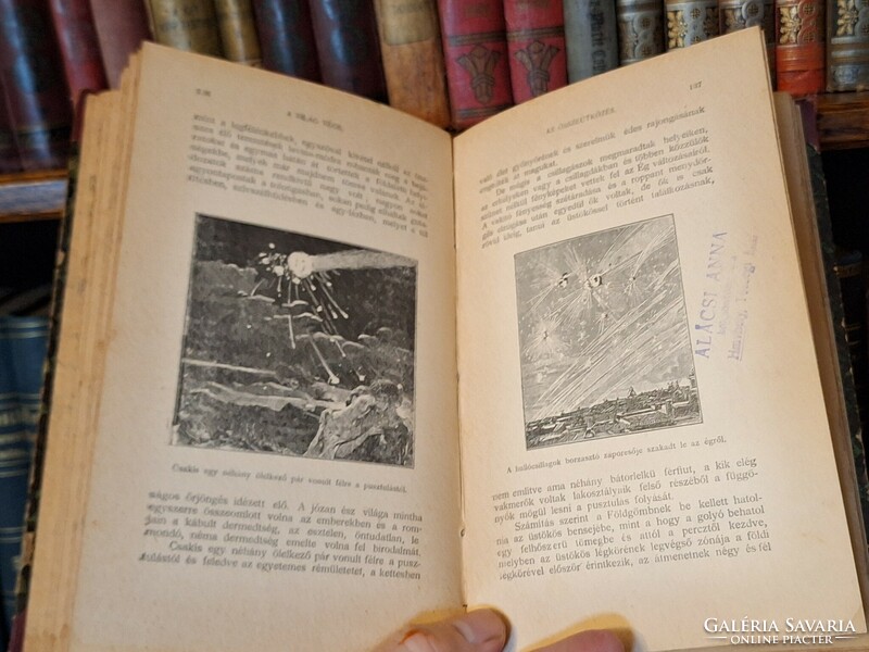 Rrr!! -1900 Astronomy? Utopia? Camille Flammarion: bookshop of the doomsday-capable-kustyál