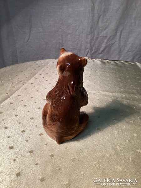 Royal dux porcelain teddy bear 13 cm.