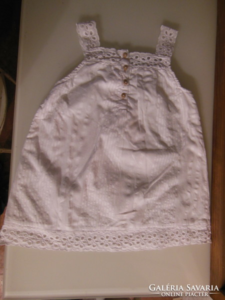 Dress - zara - 48 x 43 cm - cotton canvas - snow white - flawless