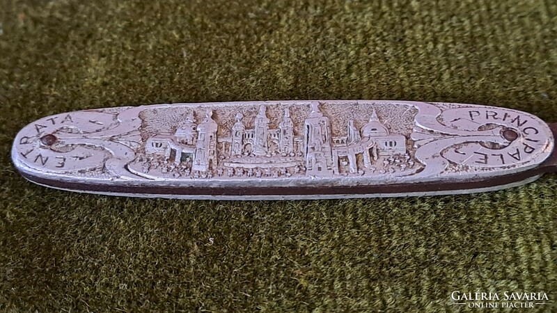 Letter opener with Milan motifs