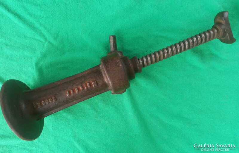 Rare old vintage mercedes-benz or engine jack