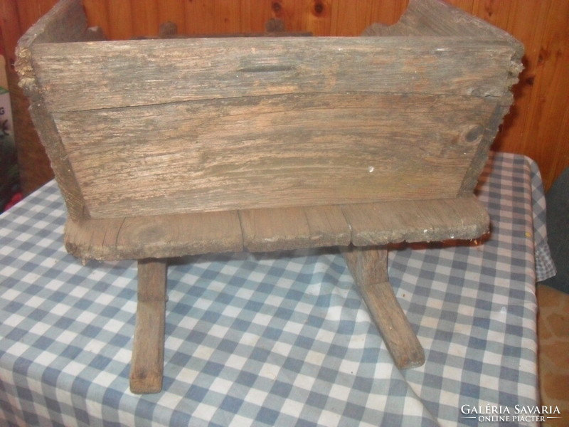 Antik fa szánkó 40-50-s évek