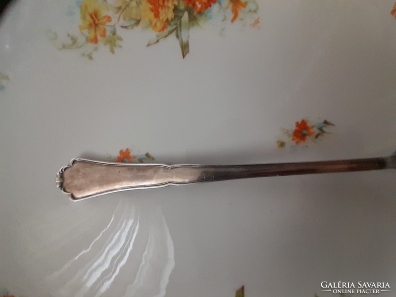 Silver-plated meat fork