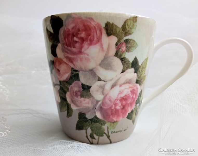 Pimpernel rose mug 8.5cm