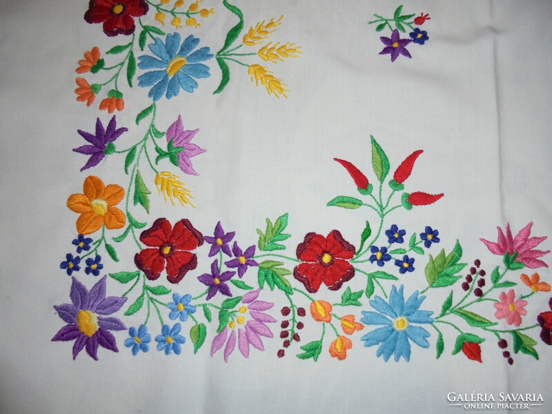 Kalocsa embroidered tablecloth, tablecloth, tablecloth