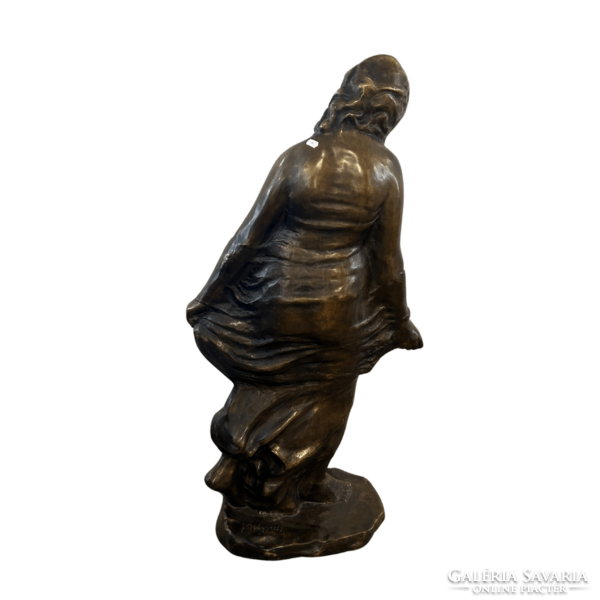 Medgyessy Ferenc Táncosnő bronz szobor M01538