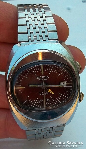 Sicura (breitling) alarm ffi wristwatch