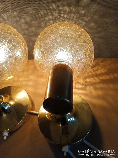 Art-deco copper wall arm lamp by kamenicky senov, 1970s. Negotiable.