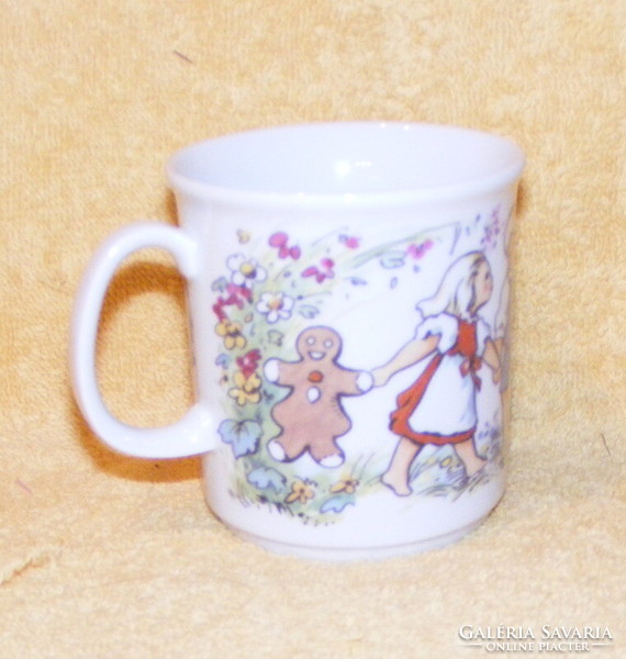 Jancsi and Juliska porcelain mug