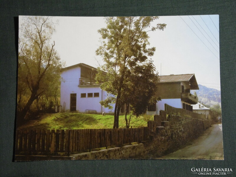 Postcard, Mátraszentistván, refrigerator factory holiday detail, 1970-80