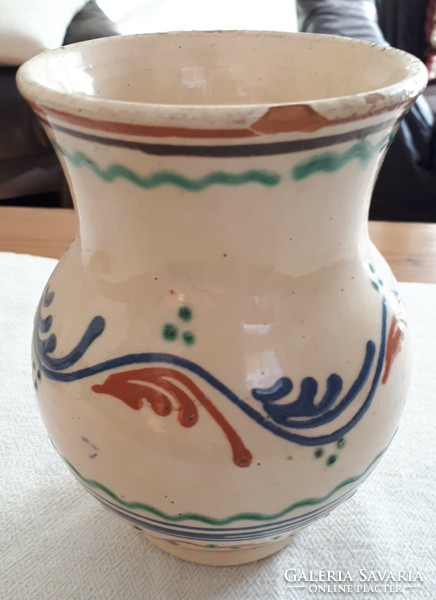 Sárközi kerámia váza: Tamás Szekszárd jelzéssel