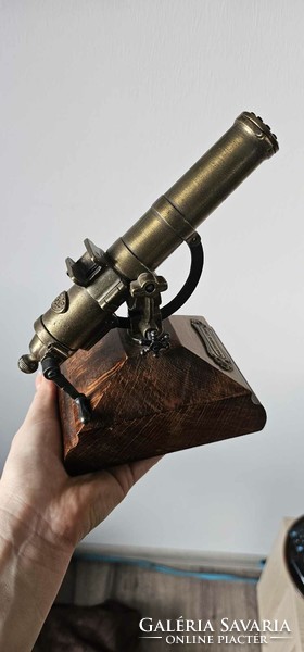 Polgárháborús talpas forgó géppuska modell, öntvény forgatható  Hartfood Conn , kicsinyített replika