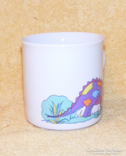 Bavaria dino, dinosaur porcelain mug