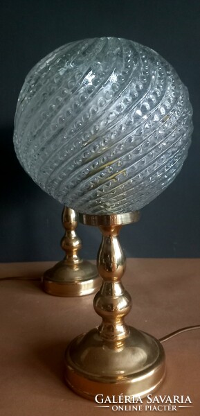 Hollywood regency 2 table lamps negotiable