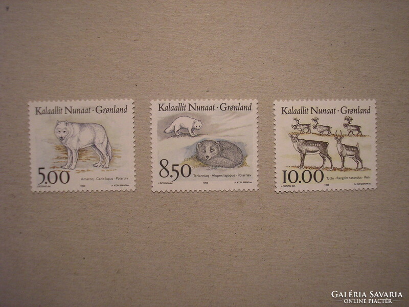 Grönland-Fauna, emlősök 1993
