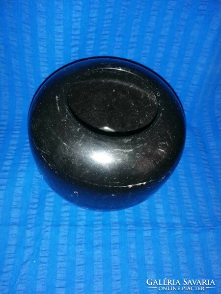 German ceramic black vase (a4)