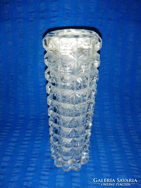Retro glass vase 17 cm (a7)