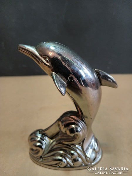 Art-deco modern dolphin table lighter. Negotiable.