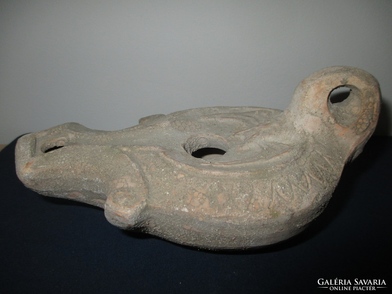 Roman era, ceramic, terracotta, oil lamp replica