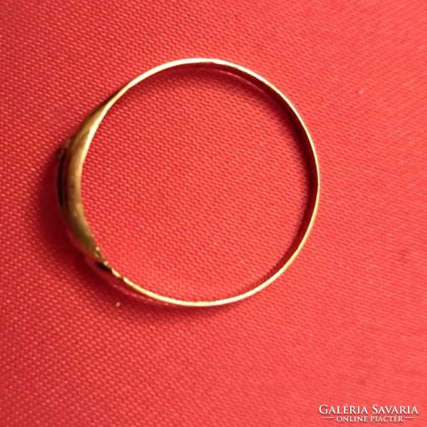 14 carat gold stone ring
