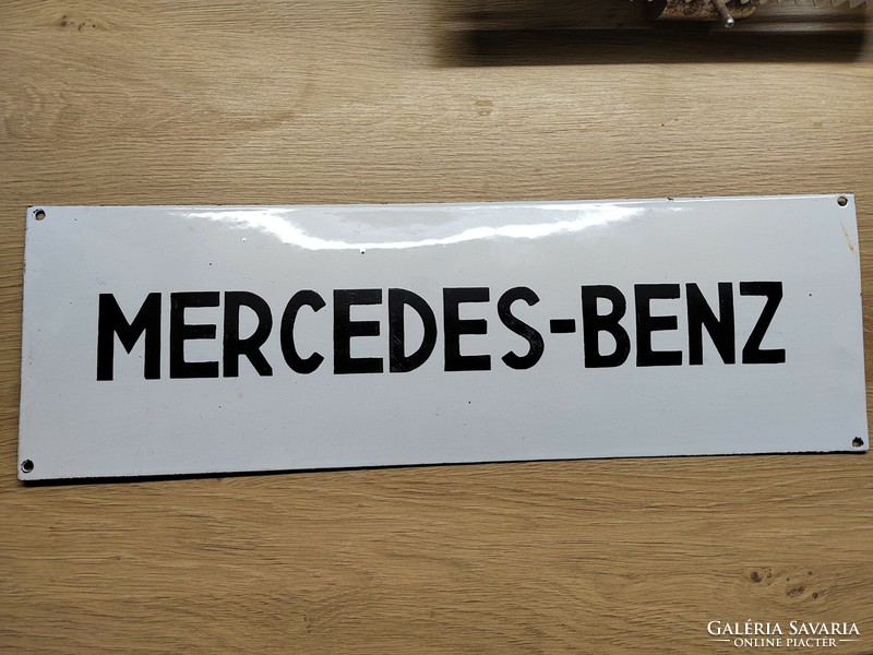 Mercedes Benz enamel plate enamel plate