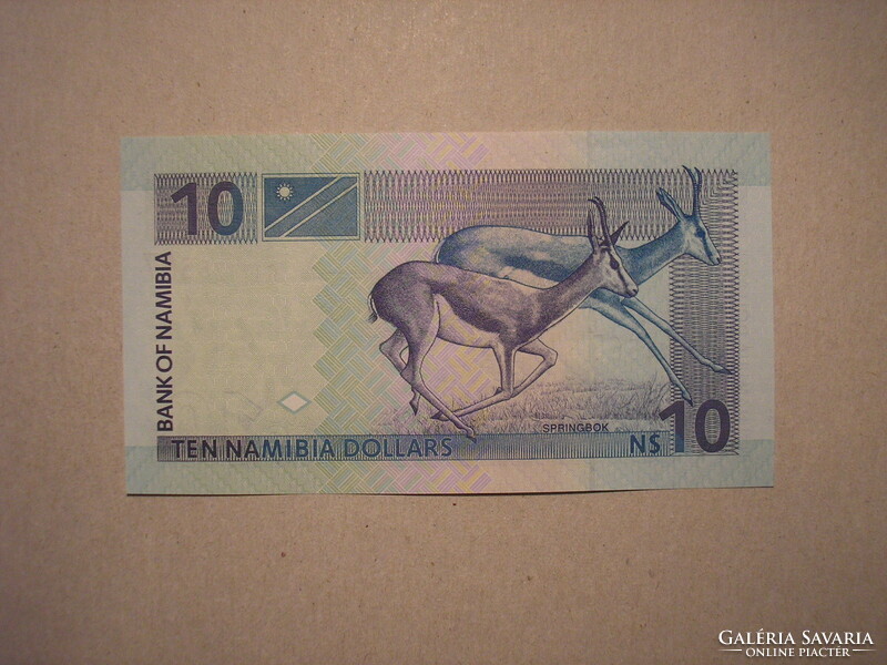 Namíbia-10 Dollas 2001 UNC