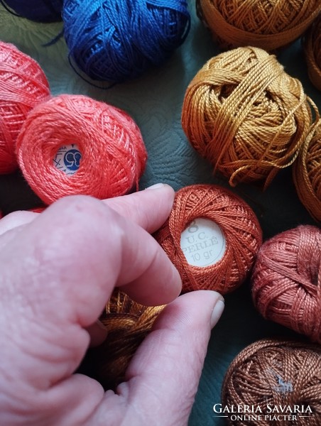 Old embroidery threads