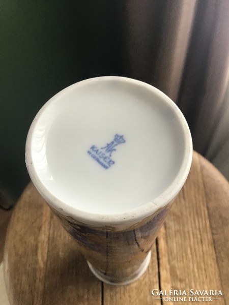 Régi KAISER porcelán váza