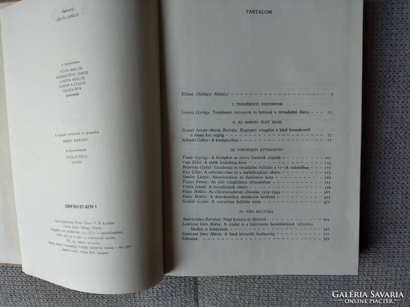 Sásd helytörténeti könyv 1982