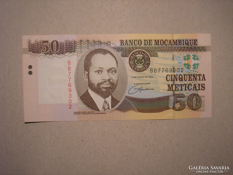 Mozambique-50 meticais 2006 unc