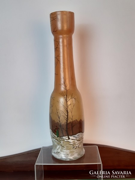 Legras üveg váza