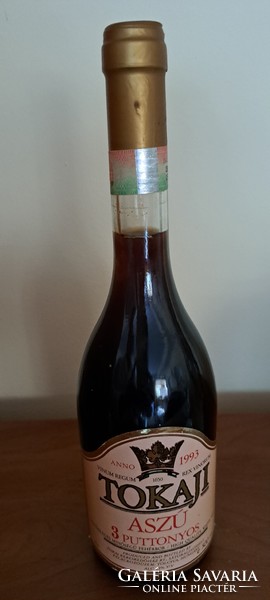 3 puttonyos, 31 éves Tokaji aszú, 1993. évi, Tokaj Kereskedőház Rt (5)