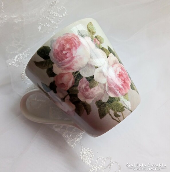 Pimpernel rose mug 8.5cm