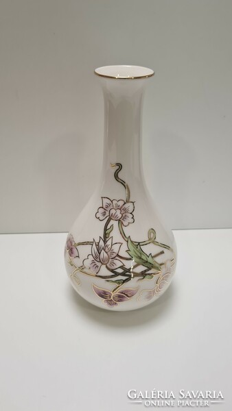 Zsolnay Tavasz mintás váza 21 cm #1890