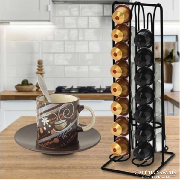 New 32-piece coffee capsule holder in original packaging (nespresso)